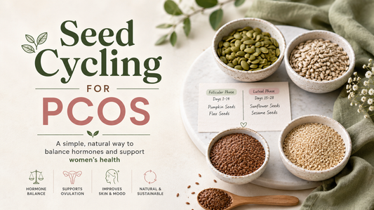Seed Cycling for PCOS: The Best Time to Start (Especially If Your Periods Are All Over the Place)