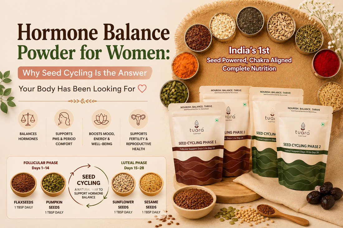 Hormone Balance Powder for Women: Benefits of Seed Cycling