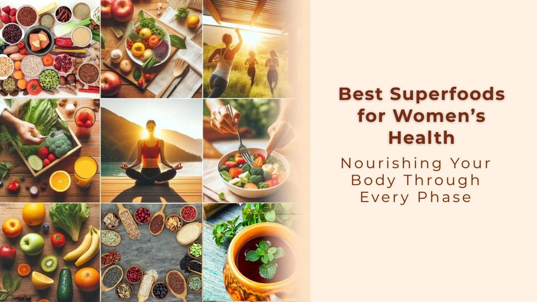 Best Superfoods for Women’s Health: Nourishing Your Body Through Every Phase